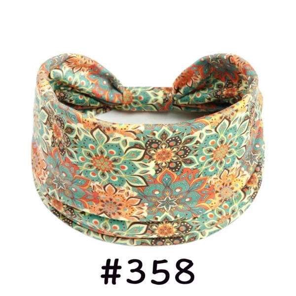 Sfca39176d63c4f749ee883933fa7488fg.webp Boho Headbands for Women Knotted Wide Headwrap Turban Yoga Workout Head Bands Stretch Hiarbands Cotton Bandana Hair Accessories