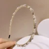 Pearl-Style Embellished Headband