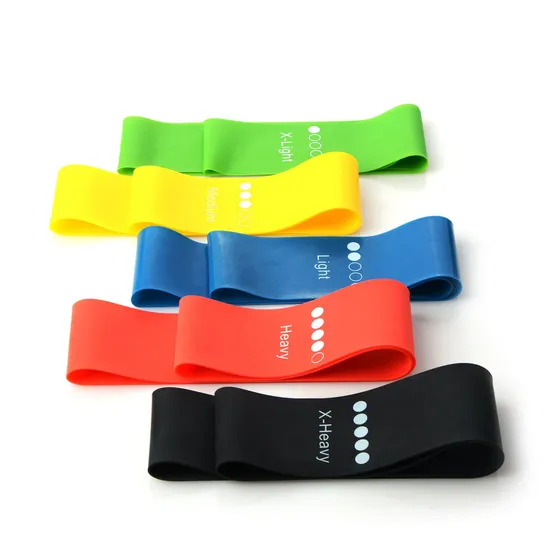 Latex Resistance Loop Bands - Five Resistance Options