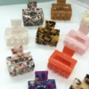 Multicolor Mini Acetate Hair Claw Clip